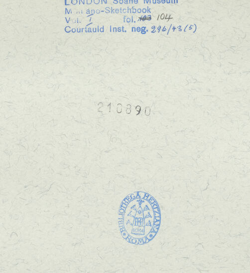 Rückseite von bh210890_recto