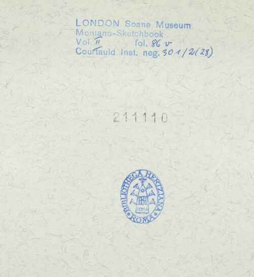 Rückseite von bh211110_recto