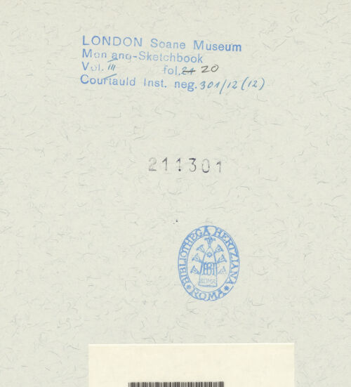 Rückseite von bh211301_recto