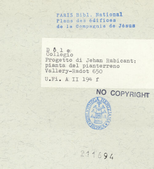 Rückseite von bh211694_recto