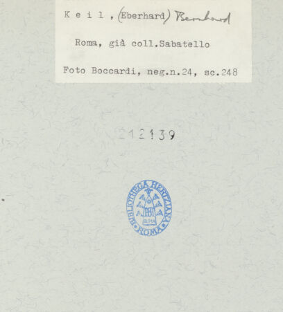 Rückseite von bh212139_recto