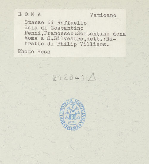 Rückseite von bh212841_recto