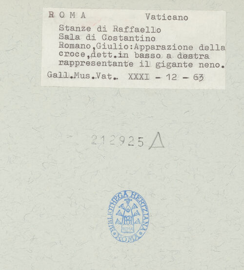 Rückseite von bh212925_recto