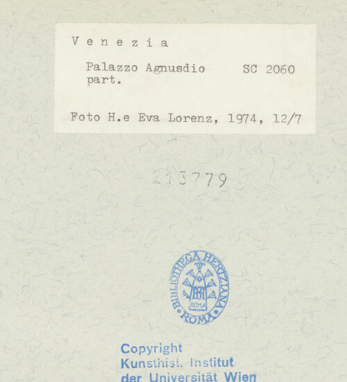 Rückseite von bh213779_recto