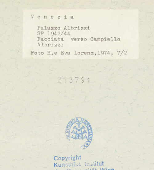 Rückseite von bh213791_recto