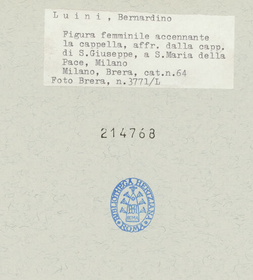 Rückseite von ICCD [https://www.deutsche-digitale-bibliothek.de/content/lizenzen/rv-ez/] Antonius von Padua und die Apostel - , bh214768_recto. Foto.