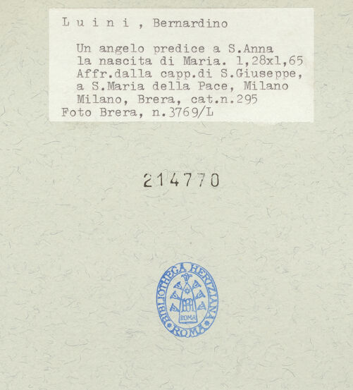 Rückseite von ICCD [https://www.deutsche-digitale-bibliothek.de/content/lizenzen/rv-ez/] Immacolata - , bh214770_recto. Foto.