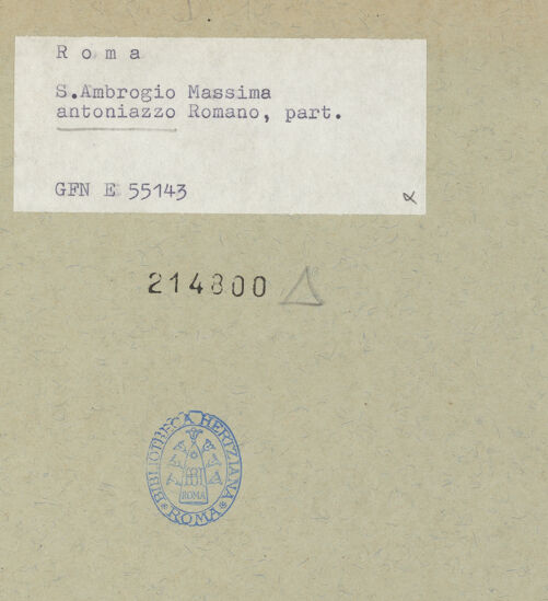 Rückseite von ICCD [https://www.deutsche-digitale-bibliothek.de/content/lizenzen/rv-ez/] Kreuzabnahme - Detail: Maria und Christus, bh214800_recto. Foto.