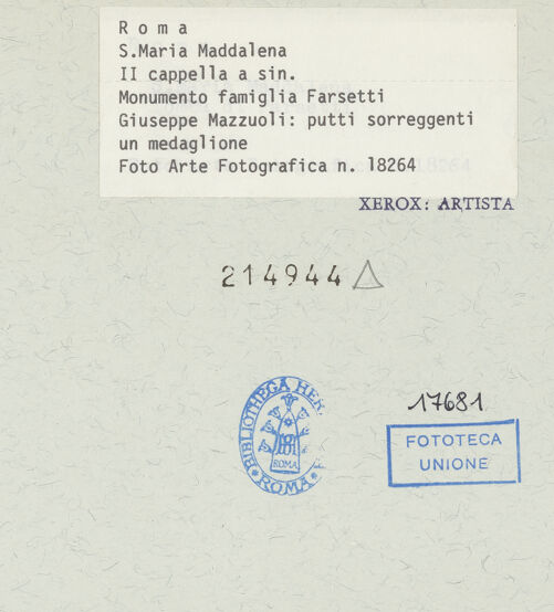 Rückseite von bh214944_recto