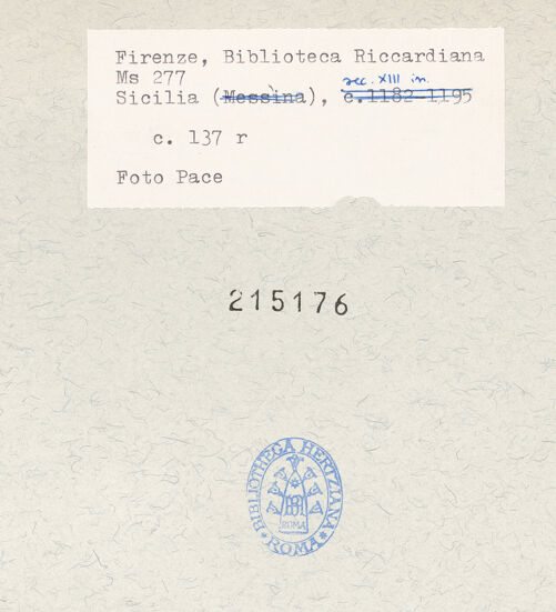 Rückseite von bh215176_recto