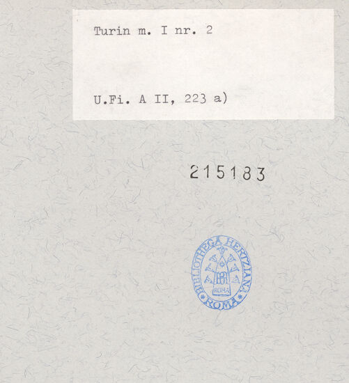 Rückseite von bh215183_recto