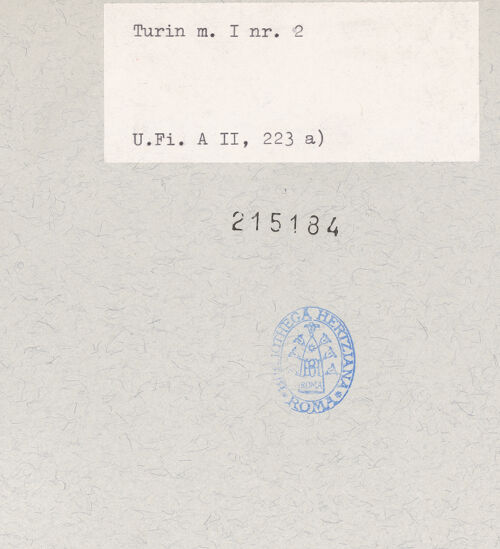 Rückseite von bh215184_recto