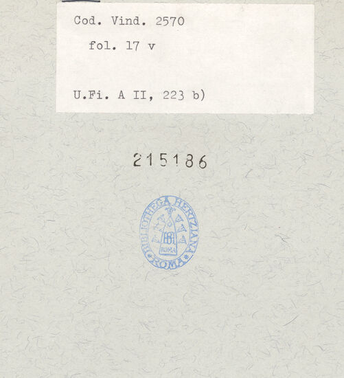 Rückseite von bh215186_recto