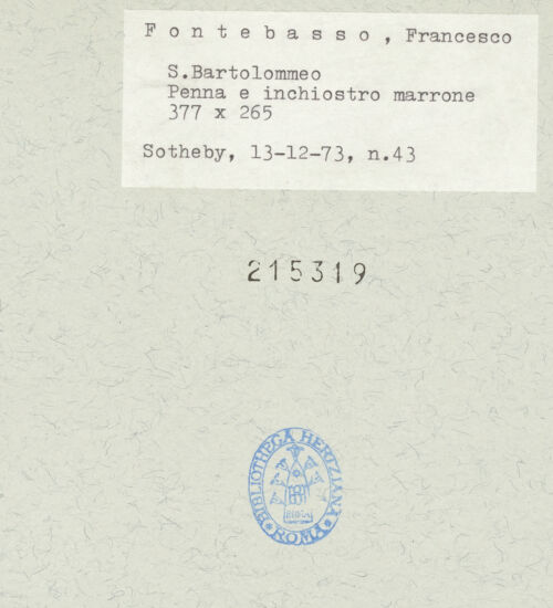 Rückseite von  [http://creativecommons.org/publicdomain/mark/1.0/] ... - , bh215319_recto. Foto.