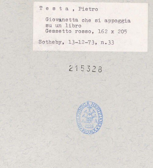 Rückseite von  [http://creativecommons.org/publicdomain/mark/1.0/] ... - , bh215328_recto. Foto.