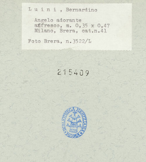 Rückseite von  [http://creativecommons.org/publicdomain/mark/1.0/] ... - , bh215409_recto. Foto.