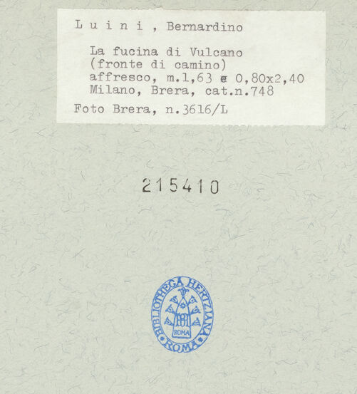 Rückseite von  [http://creativecommons.org/publicdomain/mark/1.0/] ... - , bh215410_recto. Foto.