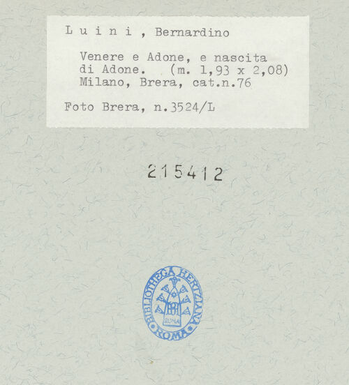 Rückseite von  [http://creativecommons.org/publicdomain/mark/1.0/] ... - , bh215412_recto. Foto.