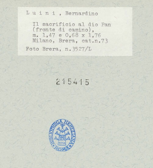 Rückseite von  [http://creativecommons.org/publicdomain/mark/1.0/] ... - , bh215415_recto. Foto.