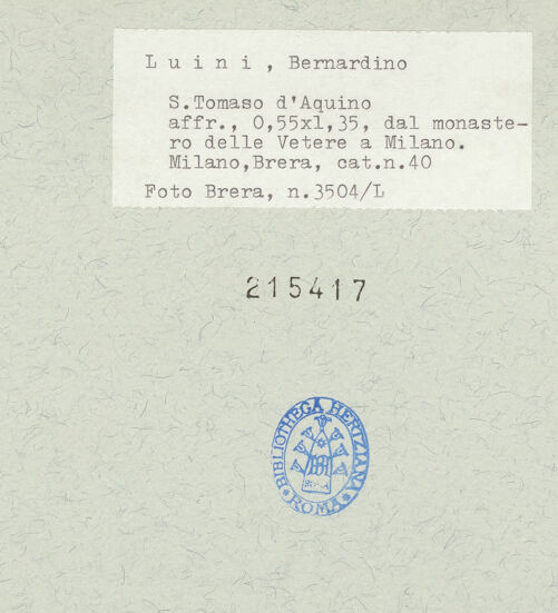 Rückseite von  [http://creativecommons.org/publicdomain/mark/1.0/] ... - , bh215417_recto. Foto.