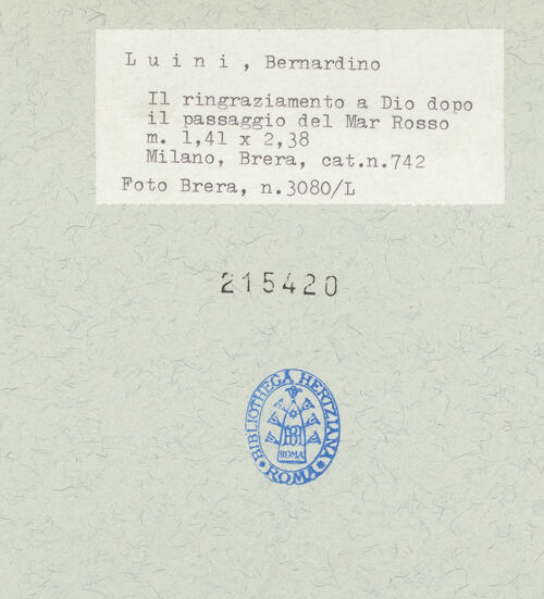 Rückseite von  [http://creativecommons.org/publicdomain/mark/1.0/] ... - , bh215420_recto. Foto.