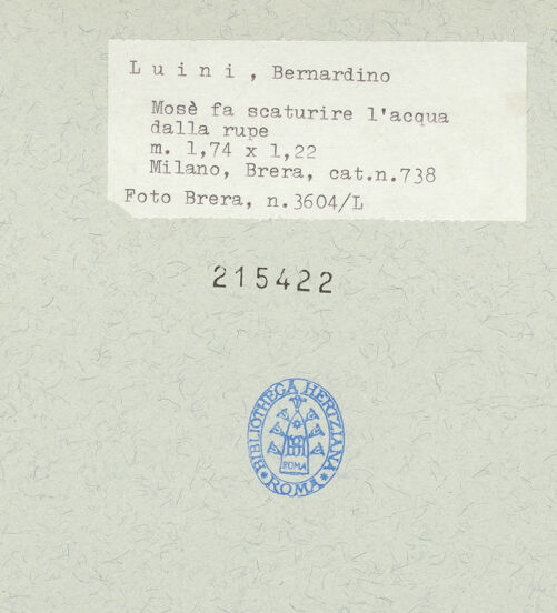 Rückseite von  [http://creativecommons.org/publicdomain/mark/1.0/] ... - , bh215422_recto. Foto.