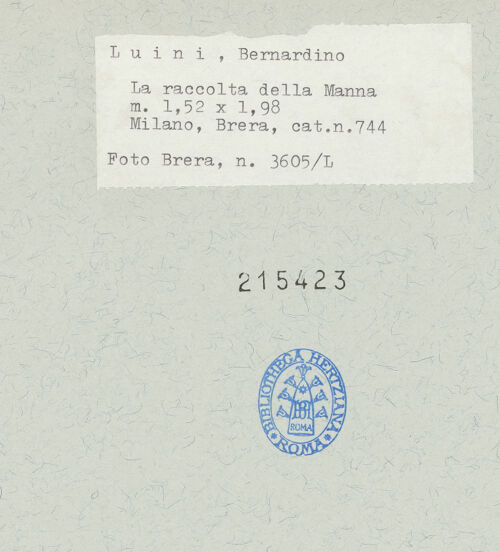 Rückseite von  [http://creativecommons.org/publicdomain/mark/1.0/] ... - , bh215423_recto. Foto.