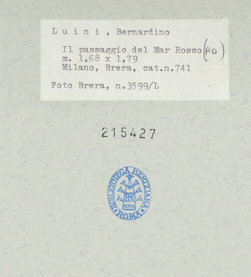 Rückseite von  [http://creativecommons.org/publicdomain/mark/1.0/] ... - , bh215427_recto. Foto.