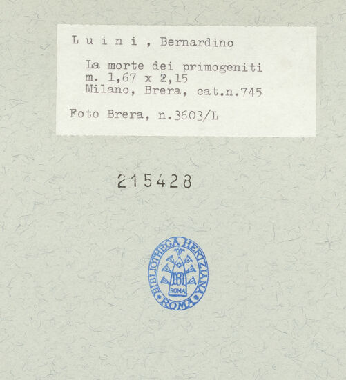 Rückseite von  [http://creativecommons.org/publicdomain/mark/1.0/] ... - , bh215428_recto. Foto.