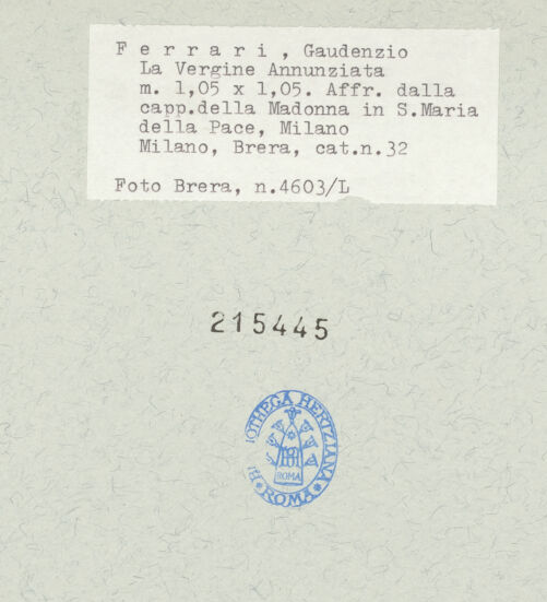 Rückseite von  [http://creativecommons.org/publicdomain/mark/1.0/] ... - , bh215445_recto. Foto.