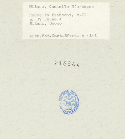 Rückseite von bh216844_recto