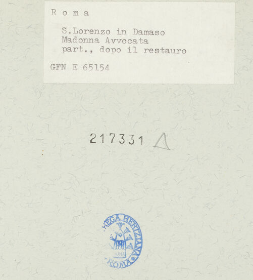 Rückseite von bh217331_recto