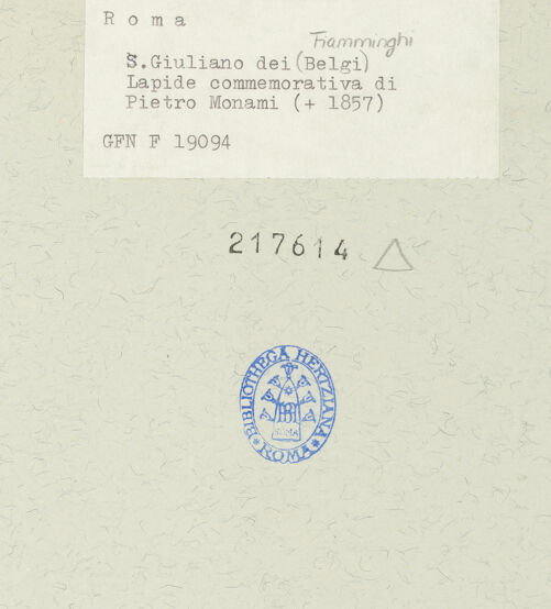 Rückseite von bh217614_recto