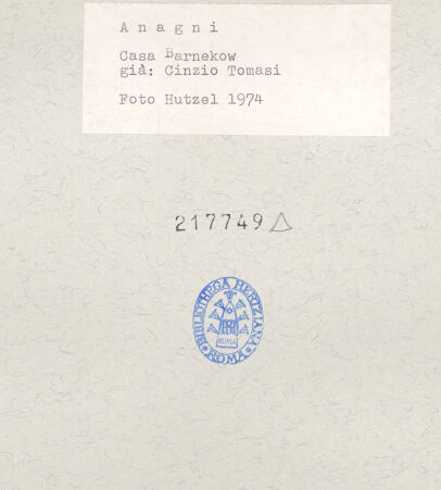 Rückseite von bh217749_recto