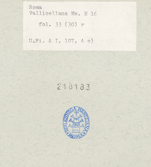 Rückseite von bh218183_recto