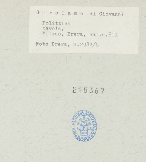 Rückseite von bh218367_recto