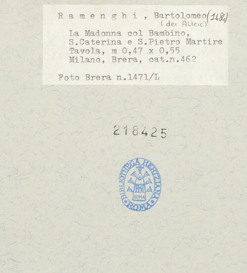 Rückseite von bh218425_recto