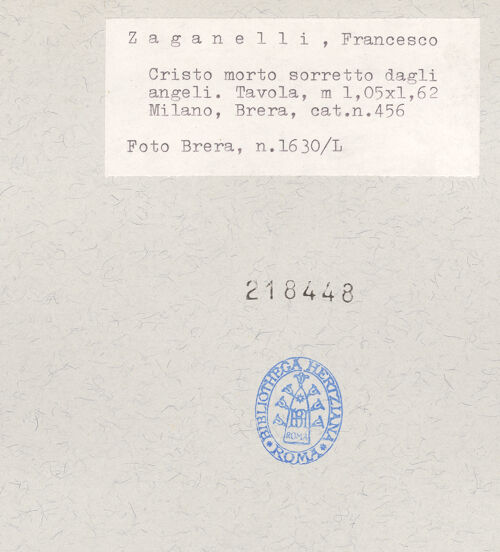 Rückseite von bh218448_recto