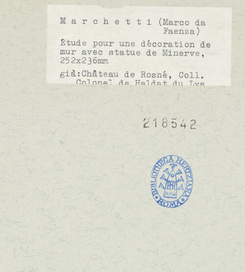 Rückseite von bh218542_recto