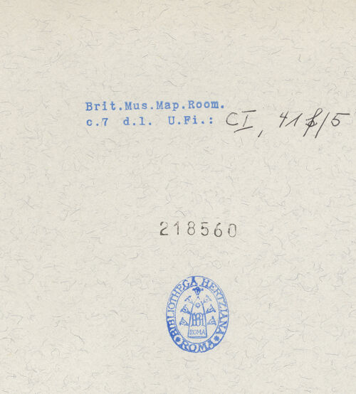 Rückseite von bh218560_recto