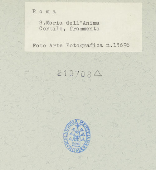 Rückseite von bh218708_recto