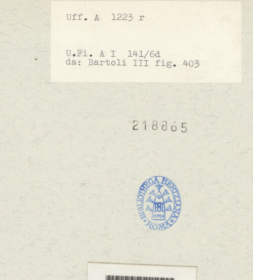 Rückseite von bh218865_recto