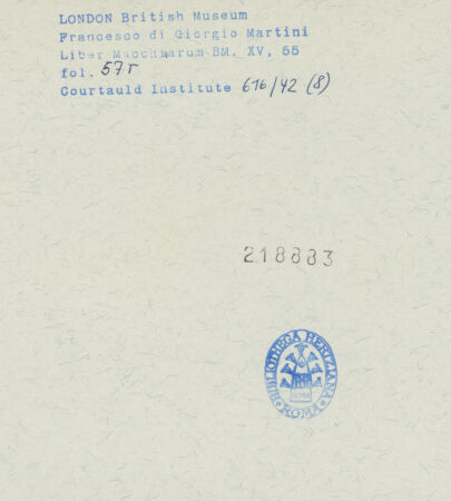 Rückseite von bh218883_recto