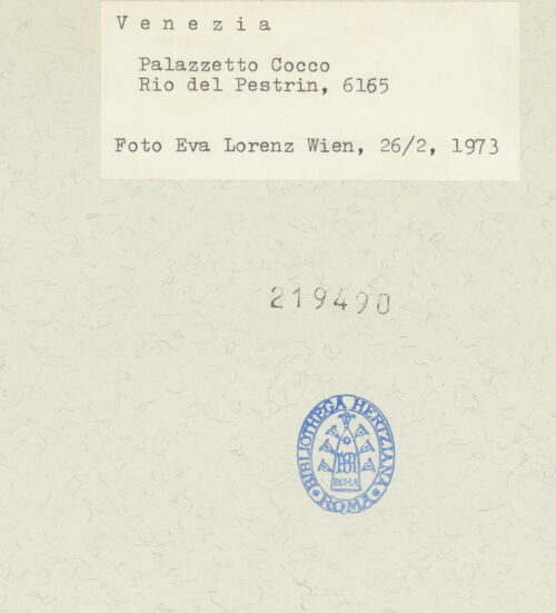 Rückseite von bh219490_recto