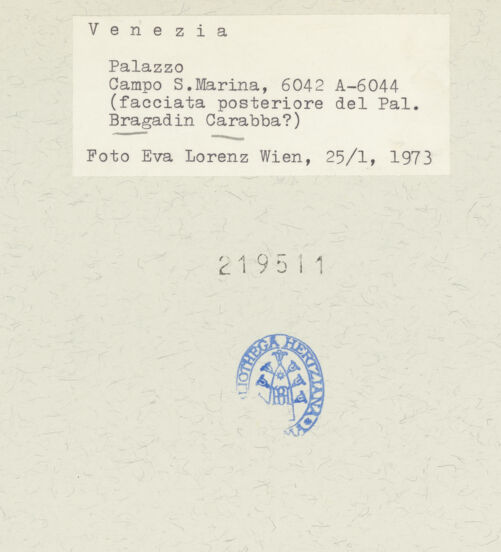 Rückseite von bh219511_recto