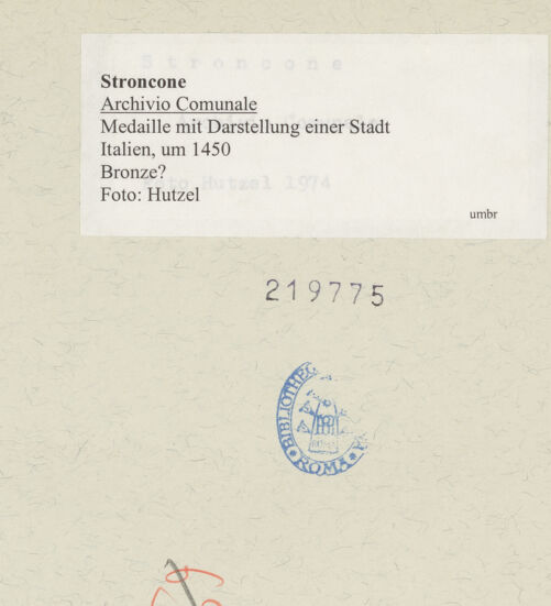 Rückseite von bh219775_recto