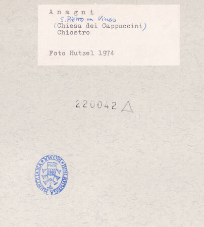 Rückseite von Hutzel, Max [https://www.deutsche-digitale-bibliothek.de/content/lizenzen/rv-ez/] Dekoration des KreuzgangsStigmatisierung des heiligen Franziskus - Gesamtansicht, bh220042_recto. Foto: Hutzel, Max.