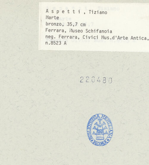 Rückseite von bh220480_recto