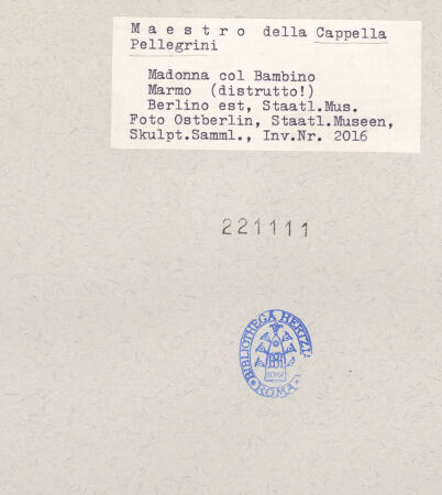 Rückseite von bh221111_recto