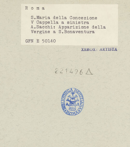 Rückseite von bh221476_recto